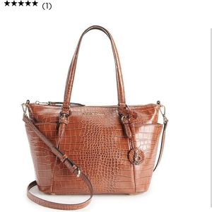 Saddle Crocodile Dana Buchman Tote